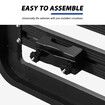 Universal Car Roof Rack Platform Storage Tray Flat Basket Rooftop Cargo Luggage Carrier Holder for SUV Pick Up Truck Thick Aluminium Alloy 300kg