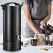 10L Wax Melter Candle Making Melting Pot 1800W Electric Soy Soap Paraffin Maker Machine Home Commercial Stainless Steel Furnace Quick Pour Spout