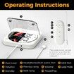 CD Player for Car with USB Port and AUX Port, External Portable CD Player for car