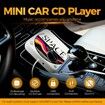 CD Player for Car with USB Port and AUX Port, External Portable CD Player for car