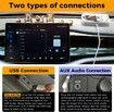 CD Player for Car with USB Port and AUX Port, External Portable CD Player for car