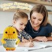 Valentines Day Gifts,Inspirational Crochet Positive Duck,Birthday Gifts,Cute Handmade Potato Knitted Duck Toy with Positive Card Cheering I Love You