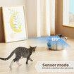3.2L Water Fountain Wireless Stainless Steel Pet Bowl Automatic Dispenser Rechargeable Dog Waterer Fountain Indoor with Motion Sensor