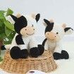 22 CM Cow Stuffed Animal Soft Plush Cute Cow Doll for Boys Girls Age 4 Up