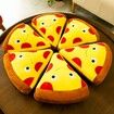 Comfy Food Pillows Toy Plush, Soft, Cuddly, and Irresistible Pefect Toys Gift for Kids and Friends, Pizza, 30 CM