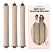 Little Velvet Overnight Curls Blowout 3 Rods Heatless Hair Curler to Sleep in Satin Heatless Curls No Heat Hair Rollers Cream