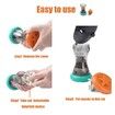 Treat Dispensing Puzzle Toys for Small Dogs,Interactive Chase Toys,Perfect Alternative to Slow Feeder Dog Bowls to Improves Pets Digestion