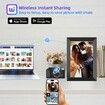 Uhale Digital Picture Frame WiFi 10.1 inch HD IPS Touch Screen Electronic Picture Frame Slideshow Smart Loop Digital Photo Frame