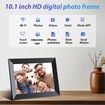 Uhale Digital Picture Frame WiFi 10.1 inch HD IPS Touch Screen Electronic Picture Frame Slideshow Smart Loop Digital Photo Frame