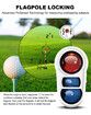 1000YDS Laser Range Finder Golf Rangefinder with Slope and Pin Lock Vibration External Slope Switch for Golf Tournament Legal