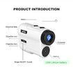 1000YDS Laser Range Finder Golf Rangefinder with Slope and Pin Lock Vibration External Slope Switch for Golf Tournament Legal