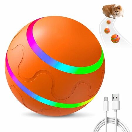 Vibrating Dog Ball,Moving Dog Ball,Shaky Ball Toy for Dogs,Interactive  Bouncing Ball,Automatic Moving Dog Toy Ball,Shaking Dog Ball (2pc)