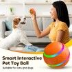 Vibrating Dog Ball,Moving Dog Ball,Shaky Ball Toy for Dogs,Interactive Bouncing Ball,Automatic Moving Dog Toy Ball,Shaking Dog Ball (Orange)