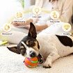Vibrating Dog Ball,Moving Dog Ball,Shaky Ball Toy for Dogs,Interactive Bouncing Ball,Automatic Moving Dog Toy Ball,Shaking Dog Ball (Orange)
