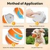 Vibrating Dog Ball,Moving Dog Ball,Shaky Ball Toy for Dogs,Interactive Bouncing Ball,Automatic Moving Dog Toy Ball,Shaking Dog Ball (Orange)