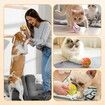 Vibrating Dog Ball,Moving Dog Ball,Shaky Ball Toy for Dogs,Interactive Bouncing Ball,Automatic Moving Dog Toy Ball,Shaking Dog Ball (Orange)