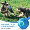Interactive Dog Ball Vibrating Moving Shaky Toy Automatic Bouncing Pet Puppy Kitty Entertainment Active Play Training Blue
