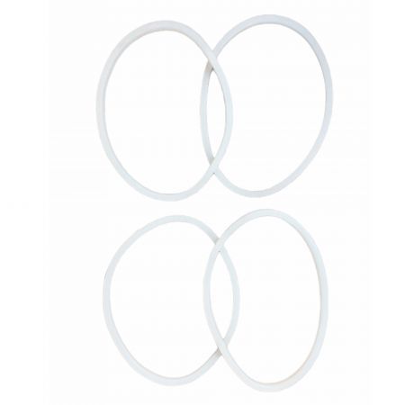 4x For Nutribullet Rubber White Seal - Gasket Ring For Old Models 600W Only