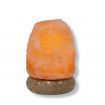 USB Colour Changing Salt Himalayan Lamp - Natural Shape Pink Rock LED Light