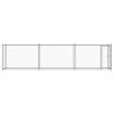 Dog Cage with Door Grey 6x2x1.5 m Galvanised Steel