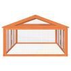 Run Box Brown 200x112.5x74 cm Solid Wood Pine
