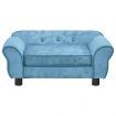 Dog Sofa Turquoise 72x45x30 cm Plush