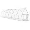 Rabbit Hutch Silver 600x105x120 cm Galvanised Steel