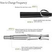 Dog Whistle,2 Pack Professional Ultrasonic Dog Whistle,Recall Training,Stop Barking Control Devices with Black Lanyard