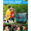 Dog Bark Deterrent Device,Ultrasonic Bark Stopper,Safe & Effective Rechargeable Bark Box for Indoor & Outdoor Use,Humane Anti Barking Device for Dogs