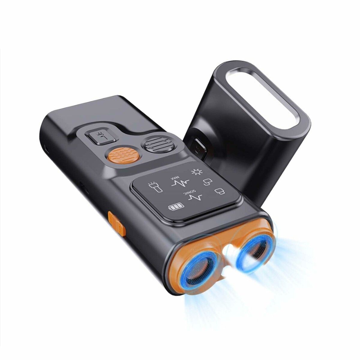Barkguard Pro,Dog Bark Deterrent Device with HD Display and Led Flashlight,Anti-Bark Device That Trains Your Dog Not to Bark Safe for Dogs (1PCS)