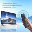 BN59-01432A Solar Voice Remote Replacement for TV Remote with Bluetooth Rechargeable Solar Cell,Compatible with Sam---sung TV - Black