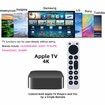 Replacement for Apple TV 4K Remote Control for First,Second,Third,Fourth,and Fifth Generation for Apple TV HD Universal Remote Control (No Voice Commands)