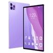 Tablet Android 13 10.1 Inch 8GB 256GB IPS HD Screen Bluetooth 24MP 48MP Dual Camera 4G WiFi Purple