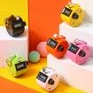 6 Pack Hand Tally Counter 4 Digit Mechanical Palm Clicker Plastic Hand Held Counter Clicker with Metal Finger Ring