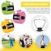 6 Pack Hand Tally Counter 4 Digit Mechanical Palm Clicker Plastic Hand Held Counter Clicker with Metal Finger Ring