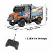 1:35 Remote Control Truck Vehicle Toys Radio Control Electric Car With TRY ME Lights Rally RC Off-road Car For Kids
