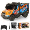 1:35 Remote Control Truck Vehicle Toys Radio Control Electric Car With TRY ME Lights Rally RC Off-road Car For Kids