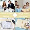 The Folder Document Organizer Book Organizer For Office Important Papers,Emergency Binder,Passports,Photos,and Letters Color KHAKI
