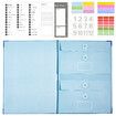 The Folder Document Organizer Book Organizer For Office Important Papers,Emergency Binder,Passports,Photos,and Letters Color Blue