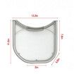 5231EL1003B Dryer Lint Filter with Felt Seal Compatible for Lg and Kenmore Dryer Lint Screen Replacement Part # 1266857, AP4440606