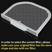 5231EL1001C Lint Filter Replacement for LG and Kenmore Dryers, Ultra Durable Dryer Lint Screen Trap, Compatible with Part Number AP5248138 PS3527575