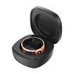 Smart Ring Color Screen Men Women Smart Touch Fitness Ring Multi-Modes Fitness Tracker Rate Pedometer Sleep Monitoring Size 11 Color Gold
