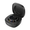 Smart Ring Color Screen Men Women Smart Touch Fitness Ring Multi-Modes Fitness Tracker Rate Pedometer Sleep Monitoring Size 10 Color Black