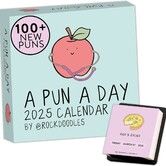 Funny Calendar 2025 Day to Day for Home or Office, Day Joke Calendar with Tear Off Pages and Daily Puns