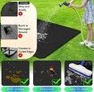 Under Grill Mat for Outdoor Grill,Double-Sided Fireproof Grill Pad,Indoor Fireplace/Fire Pit Mat,Oil-Proof Waterproof BBQ Protector(165*122cm)