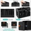 32 in 1 Cellphone Cleaning Kit with Port& Cable Cleaner,Stylus Pen,SIM Tool Multi-Device Cleaner for Mobile Phone,Laptop,Keyboard Camera Lens(Black)