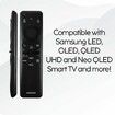 BN59-01455A Solar Voice Remote Control for Samsung Smart TV, NEO QLED Crystal UHD OLED S95C, LS03D, Q60, Q70, Q80, QN85, QN90