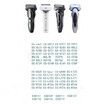 WES9087 and WES9068 Outer Foil and Inner Blade Compitible for Panasonic Shaver ES8101 ES8109 ES-ST23 for WES9013