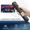 for TCL Google TV Remote Control Replacement, RC813 Compatible with TCL QM8, QM7, Q7, Q6, Q5, S5, S4, S3 4K UHD HDR LED QLED QD MiniLED Full HD Smart TVs