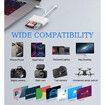 SD Card Reader for iPhone,iPad,USB C and Lightning Dual Port SD Card Adapter,Memory Card Reader,Support SD,Micro SD,USB 3.0,No App Driver Required